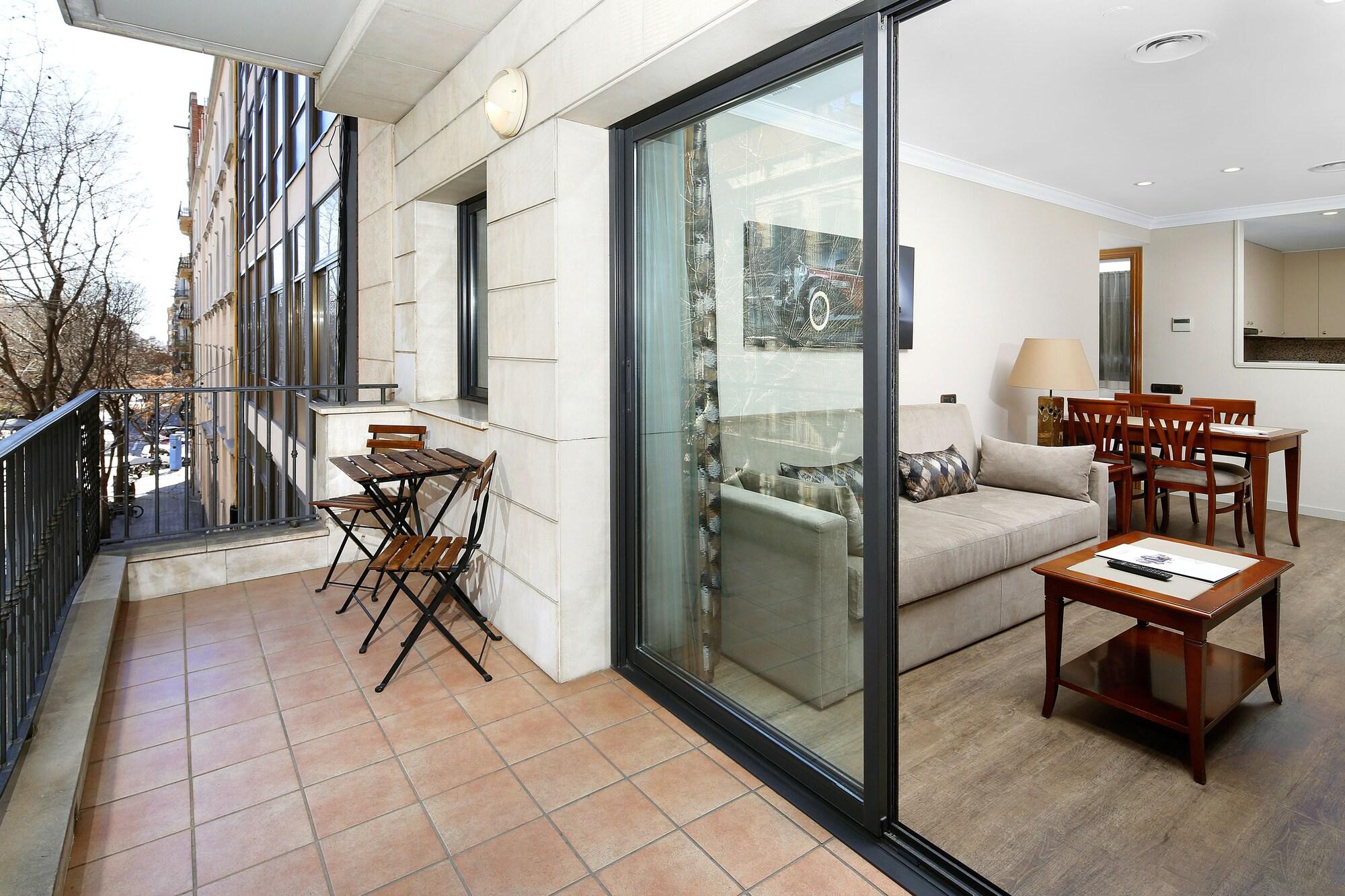 西斯帕诺7苏匝公寓酒店 巴塞罗那 外观 照片